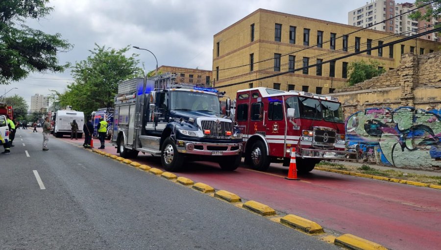 Cuatro estudiantes en riesgo vital tras incendio en el INBA: el accidente ocurrió tras querer realizar una manifestación