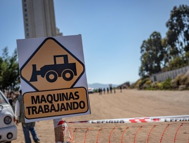 Comienzan trabajos de pavimentación de la avenida Concón-Reñaca Oriente: Obras demorarán entre 20 a 35 días