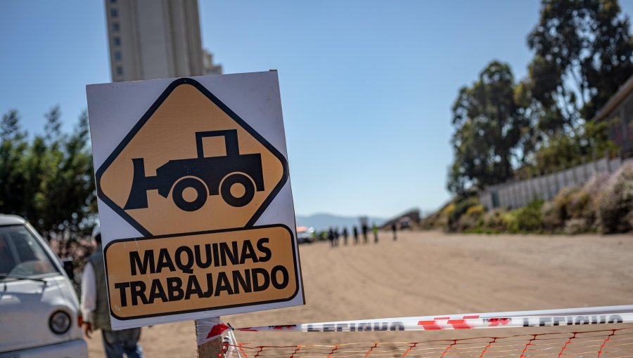 Comienzan trabajos de pavimentación de la avenida Concón-Reñaca Oriente: Obras demorarán entre 20 a 35 días