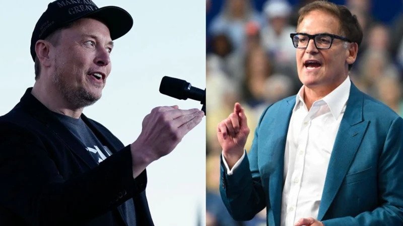 La batalla de los empresarios multimillonarios: Mark Cuban apoya a Kamala Harris y se opone a Elon Musk