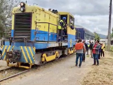 Tras casi 50 años, La Calera vio llegar nuevamente un tren proveniente del norte