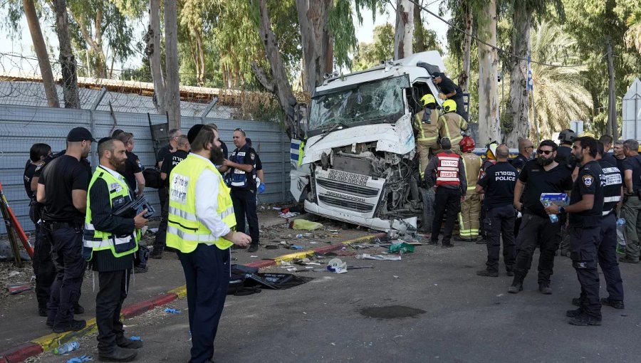 Camión arrolla a más de 30 personas en la ciudad israelita de Tel Aviv: seis se encuentran en estado grave