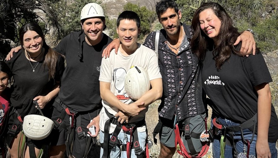 Michelle y Yuhui viajan al Cajón del Maipo a visitar a su ex compañero de reality Pedro