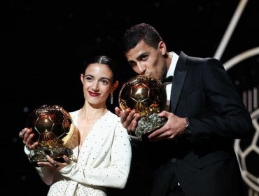 Doblete español en el Balón de Oro: Rodri y Aitana Bonmatí conquistan el trofeo a mejores jugadores