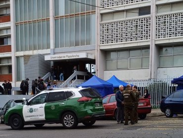 Casa central de la UPLA en Valparaíso fue evacuada por presunto artefacto explosivo hallado en un baño