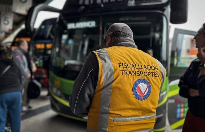 Fiscalizan los servicios de buses interurbanos en el Rodoviario de Viña del Mar ante fin de semana largo