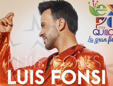 Luis Fonsi en Expo Quillota: ¡Celebra sus 25 años de carrera con una entrada a tan sólo $10.000!