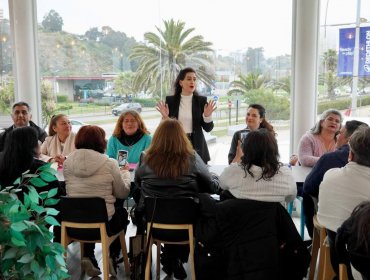 Ripamonti celebró su triunfo con 60 dirigentes de cerros y planificando sus próximos cuatro años en la Alcaldía de Viña