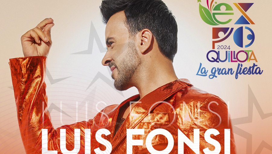 Luis Fonsi en Expo Quillota: ¡Celebra sus 25 años de carrera con una entrada a tan sólo $10.000!