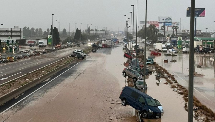 Intenso temporal en la provincia española de Valencia deja al menos 51 fallecidos