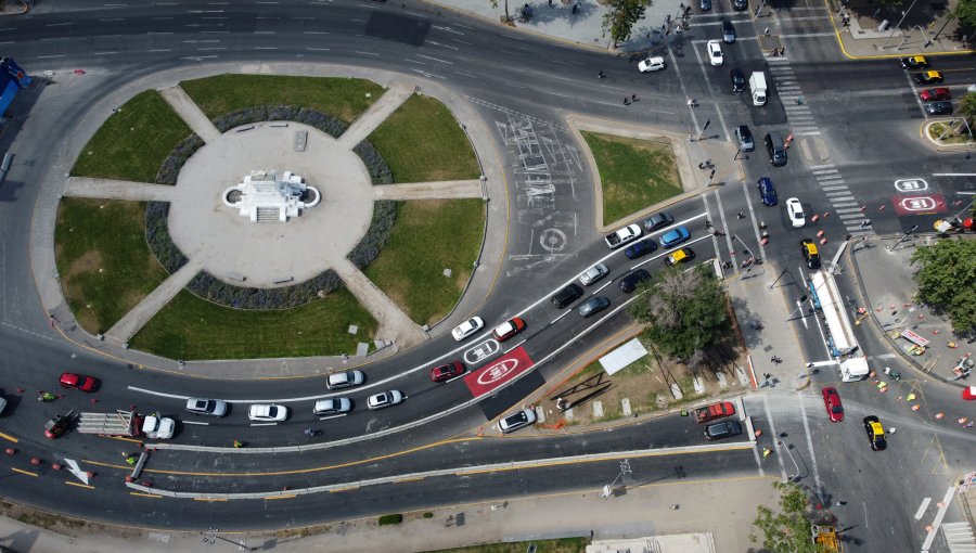 Nueva Alameda en marcha: Desvíos y cambios en el tránsito de Plaza Italia