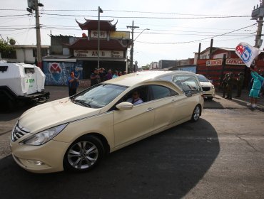 Alto riesgo: En medio de fuertes medidas de seguridad se realizó funeral de "Enzo Bombazul"