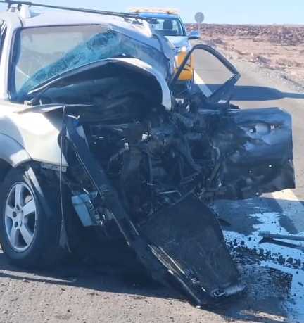 Accidente en Ruta 5 Norte deja un muerto y tres heridos en Pozo Almonte