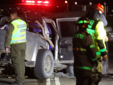 Niña de 5 años y tres adultos murieron tras violenta colisión frontal en ruta de Atacama