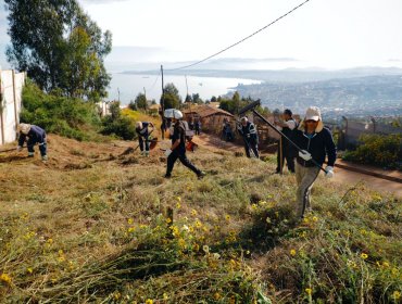 Plan contra incendios en Valparaíso pondrá su foco en la prevención comunitaria