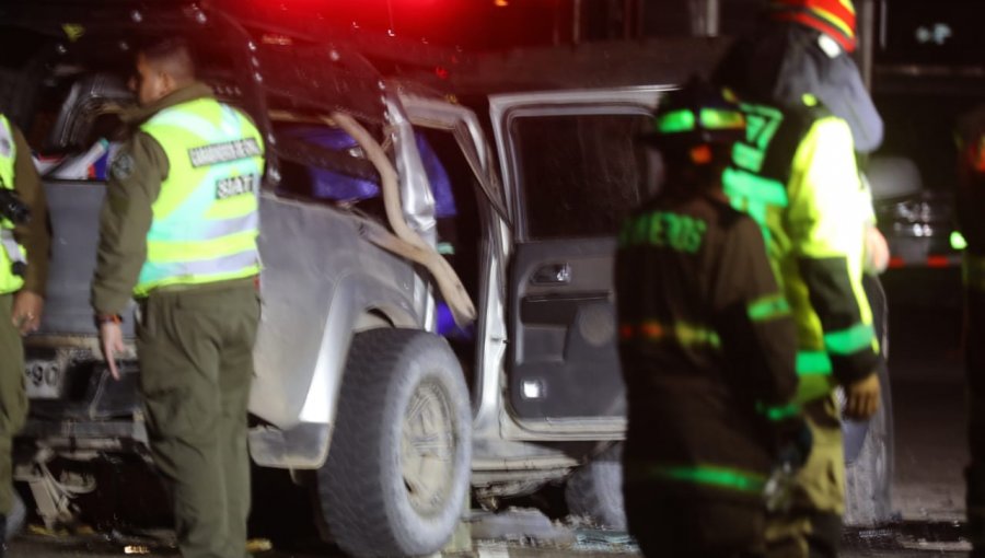 Niña de 5 años y tres adultos murieron tras violenta colisión frontal en ruta de Atacama