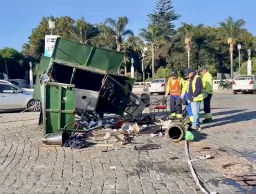 Accidente frente al Casino de Viña del Mar reabre discusión en torno a solicitud de cruce peatonal que el Municipio rechazó