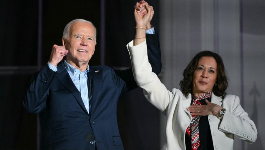 Joe Biden llamó a los estadounidenses a "hacer historia" y votar por Kamala Harris para la presidencia