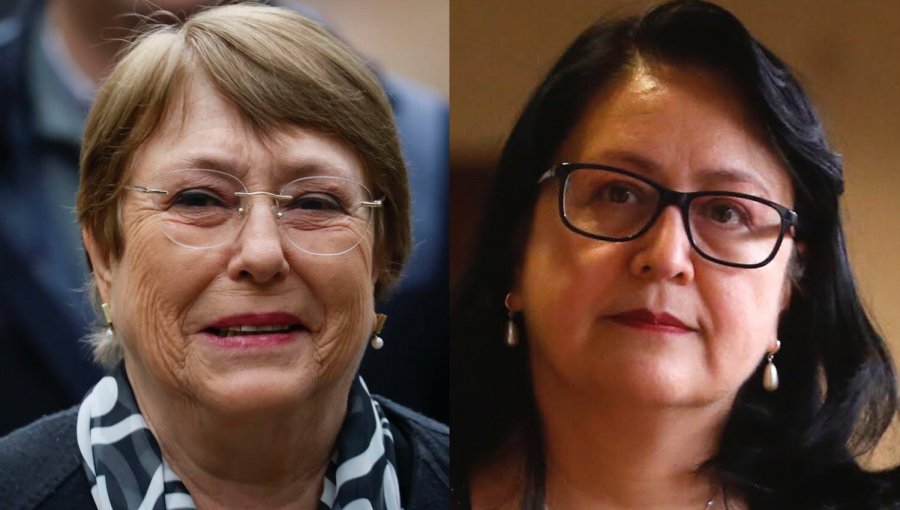 Michelle Bachelet felicita a Dorothy Pérez por "hacer historia" al ser la primera mujer en asumir el cargo de contralora