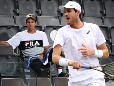 Nicolás Jarry anunció el final de su vínculo de trabajo con su coach Juan Ignacio Chela