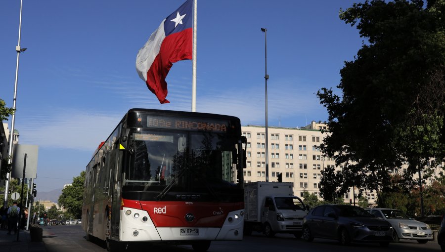 Este sábado debutan nuevos recorridos del sistema Red en la Región Metropolitana