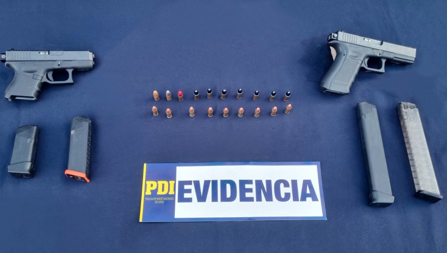 Operación «Máquina de Oro»: Capturan a organización criminal dedicada al acopio y venta de armas de fuego en Los Andes