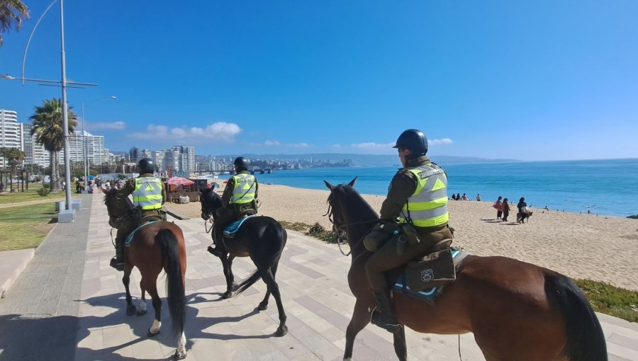 «Ronda Impacto» de Carabineros permitió detener a 26 personas en la región de Valparaíso: 21 tenían órdenes vigentes