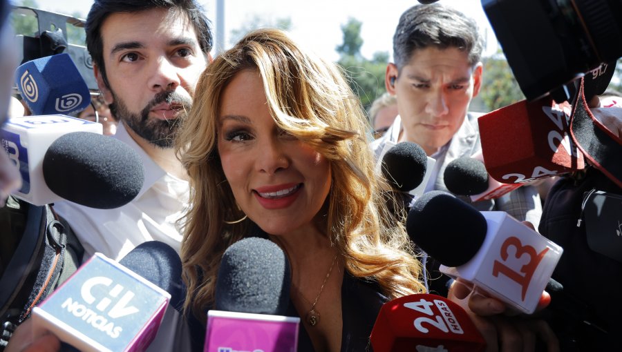 Cathy Barriga en su llegada a la audiencia de reformalización: "Quien es inocente, siempre está tranquila"