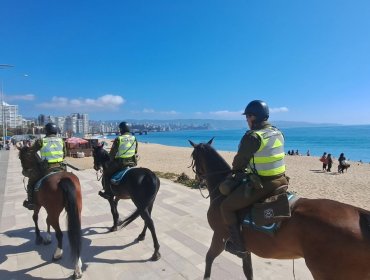 «Ronda Impacto» de Carabineros permitió detener a 26 personas en la región de Valparaíso: 21 tenían órdenes vigentes