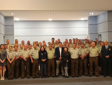 Carabineros y PDI Valparaíso recibieron capacitación sobre nueva ley de prevención de la violencia contra la mujer