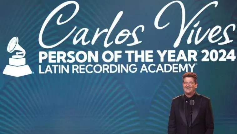 Carlos Vives fue declarado como la Persona del Año en los Latin Grammy de 2024