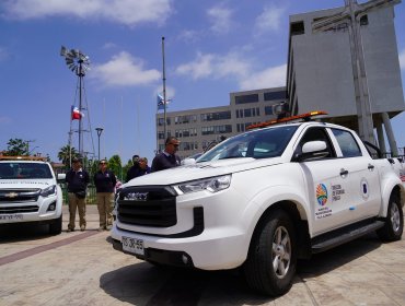 Villa Alemana cuenta con dos nuevas camionetas 4x4 para reforzar la seguridad pública