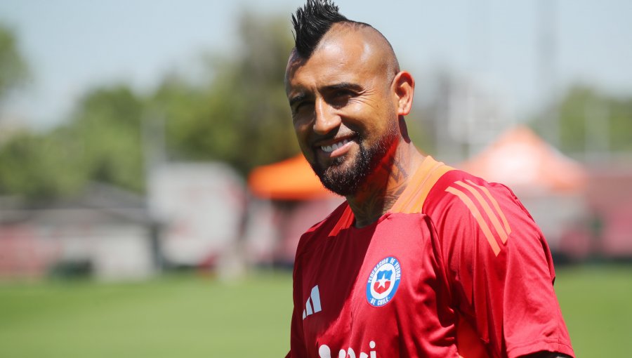 La arenga de Vidal en la previa del partido ante Perú: "Llevo bastante tiempo esperando este día"