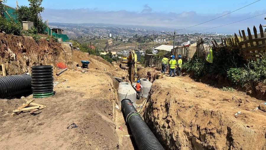 Avanza la urbanización del emblemático campamento Manuel Bustos de Viña: obras se entregarán el primer semestre del 2026