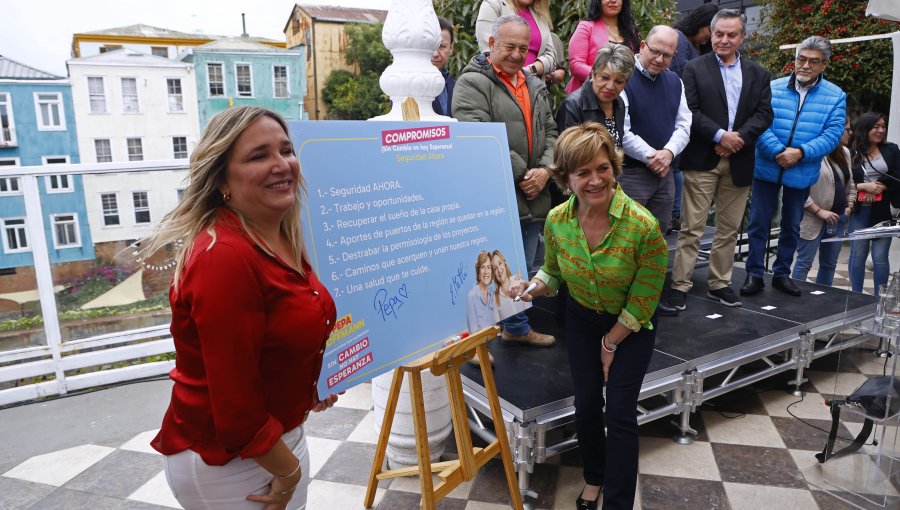 María José Hoffmann presenta plan de acción con siete ejes para la Región de Valparaíso