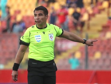 José Cabero fue designado para arbitrar la final de la Copa Chile entre la U y Ñublense