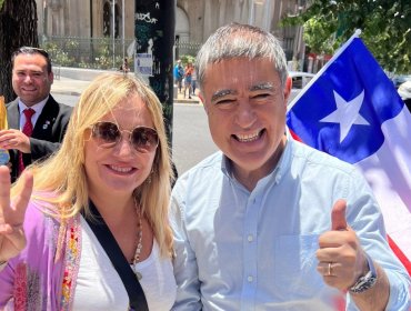 María José Hoffmann y Mario Desbordes en recorrido por Valparaíso: "La izquierda ha sido devastadora para la comuna"