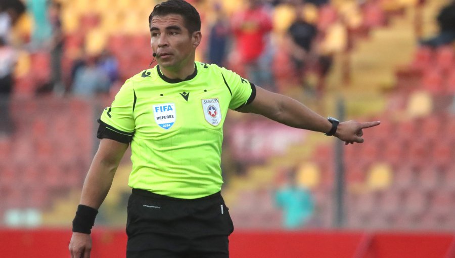 José Cabero fue designado para arbitrar la final de la Copa Chile entre la U y Ñublense