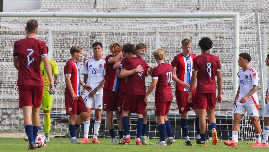 Chile sub-20 sufrió una ajustada derrota ante Noruega en amistoso preparatorio para el Sudamericano y el Mundial