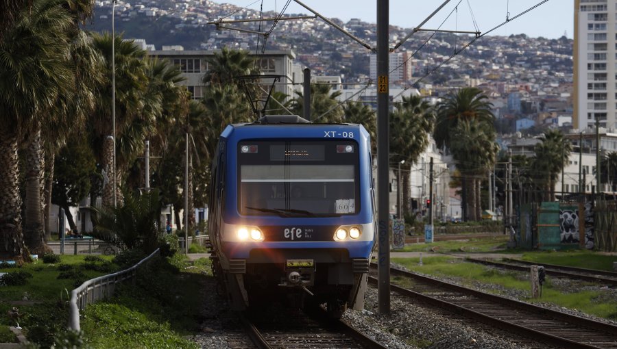 Servicio del Tren Limache - Puerto será gratuito por la segunda vuelta de este domingo