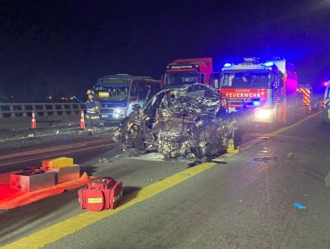 Cuatro fallecidos deja colisión de alta energía entre bus y un vehículo en puente que une Concepción y San Pedro de la Paz