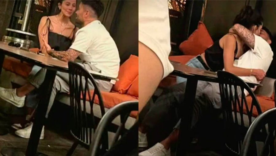 Captan besándose a Luis Jiménez y a conocida periodista radial en un bar de Vitacura