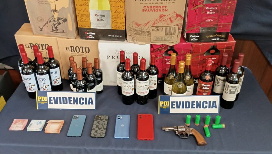 En San Antonio caen otros cuatro sujetos vinculados a robo de vinos de exportación