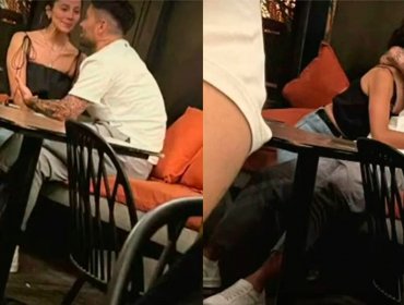 Captan besándose a Luis Jiménez y a conocida periodista radial en un bar de Vitacura