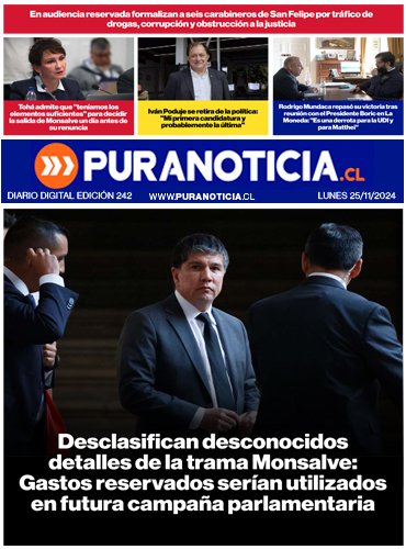 Edición 242 Lunes 25 de Noviembre del 2024