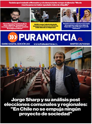 Edición 243 Martes 26 de Noviembre del 2024