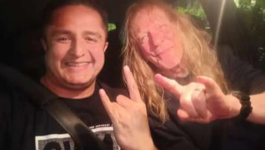 Conductor de Uber chileno trasladó a guitarrista de Iron Maiden: "El mejor día de mi vida"