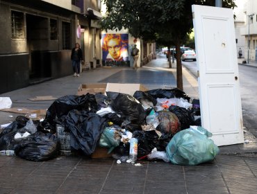 Funcionarios Municipales de Santiago se suman al paro y anuncian que no recogerán la basura