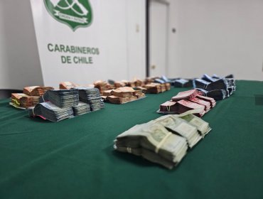 Detienen a hombre que transportaba droga, municiones y más de $100 millones en efectivo en Punitaqui