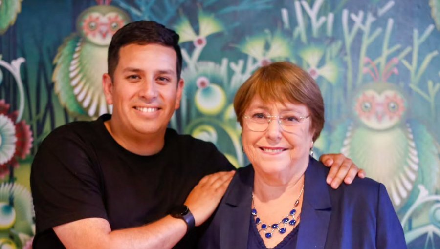 Alcalde electo de Puente Alto se reunió con la expresidenta Michelle Bachelet para hablar de gobernabilidad y municipalismo